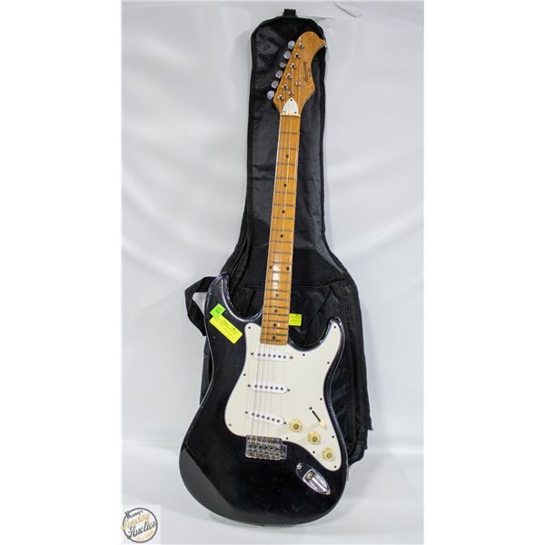 HARMONY 1950'S-60'S STRAT STYLE WITH SOFT CASE