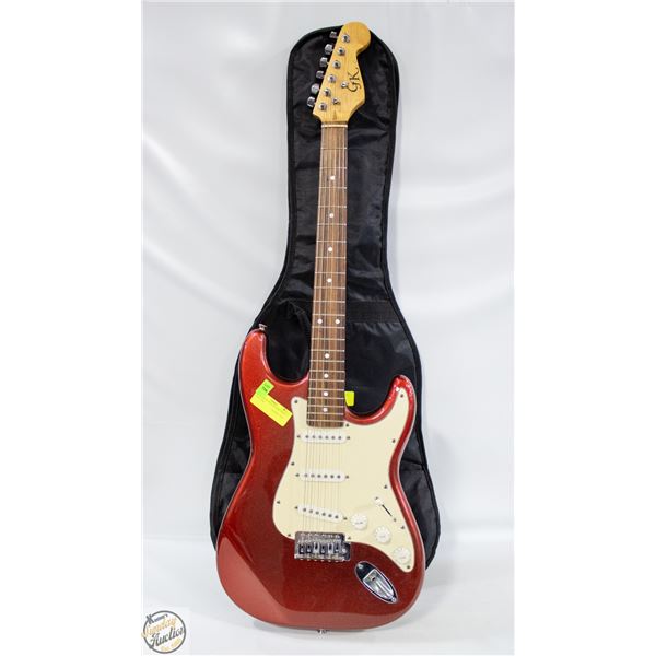 GK STRAT STYLE ELECTRIC WITH SOFT CASE