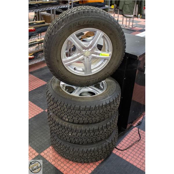 ARTIC CLAW WINTER STUDDED TIRES MUD & SNOW