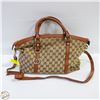 Image 1 : ESTATE GUCCI CANVAS HANDBAG WITH HANDLES &