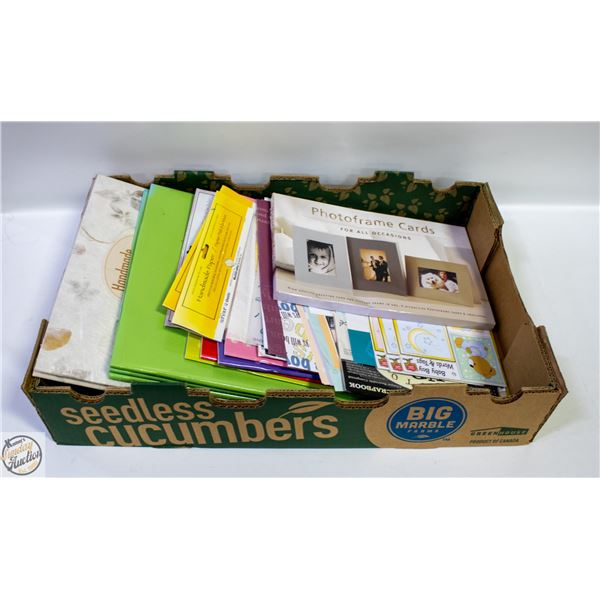 FLAT WITH NEW SCRAPBOOKING SUPPLIES INCL.