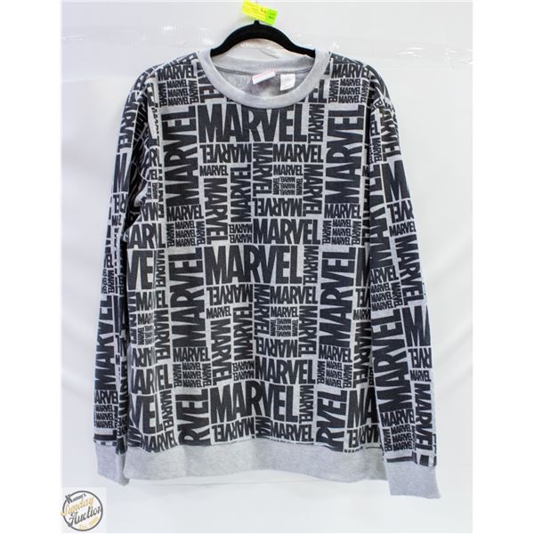 MARVEL PULL-OVER SWEAT SHIRT - MEN'S SIZE L