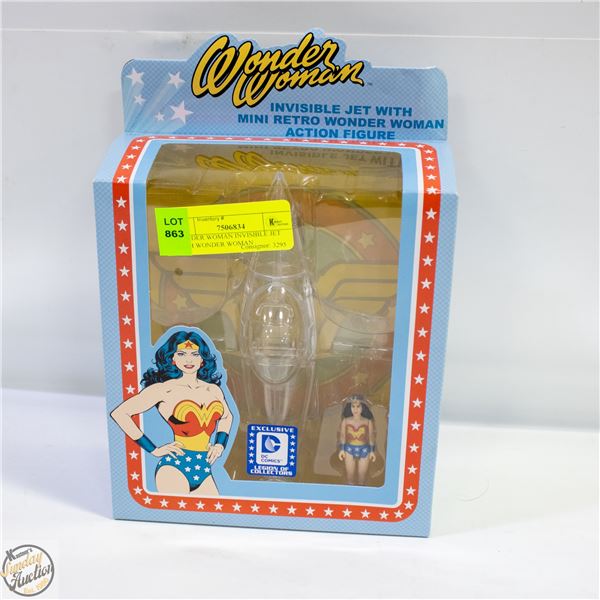 WONDER WOMAN INVISIBLE JET WITH WONDER WOMAN