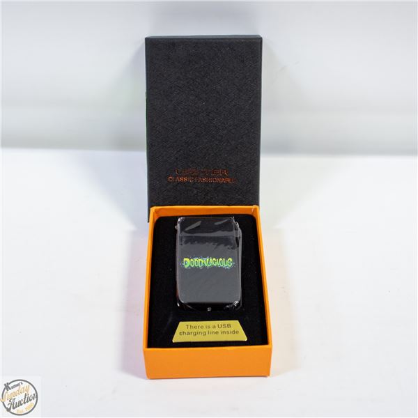 NEW DOOBILICIOUS USB CHARGED WIND PROOF LIGHTER