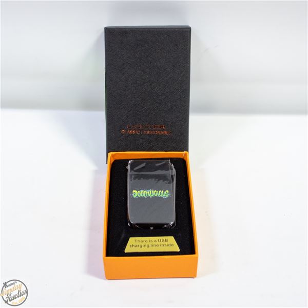 NEW DOOBILICIOUS USB CHARGED WIND PROOF LIGHTER
