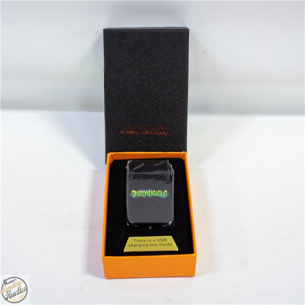 NEW DOOBILICIOUS USB CHARGED WIND PROOF LIGHTER