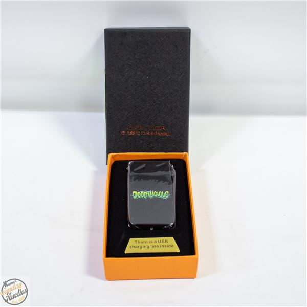 NEW DOOBILICIOUS USB CHARGED WIND PROOF LIGHTER