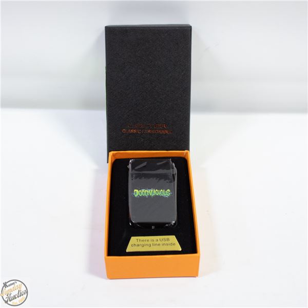 NEW DOOBILICIOUS USB CHARGED WIND PROOF LIGHTER