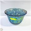 Image 1 : VINTAGE CARNIVAL GLASS XLARGE FRUIT BOWL