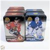 Image 1 : 5 TINS CARDS UPPER DECK SERIES 1&2 2014-2015