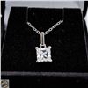 Image 1 : #4058-1.00 CT GRA CERTIFIED PRINCESS CUT