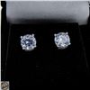 Image 1 : #4083-STAMPED 925 SILVER EARRINGS WITH
