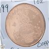 Image 1 : #4073-.999 FINE COPPER 1 TROY OUNCE