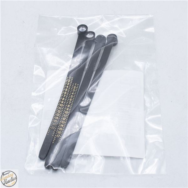 #4068-4 OF PLASTIC RING FINGER MEASURE TOOL