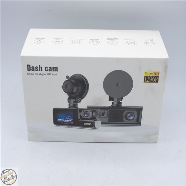 #4081-NEW SUPER HD DASH CAM 1296P