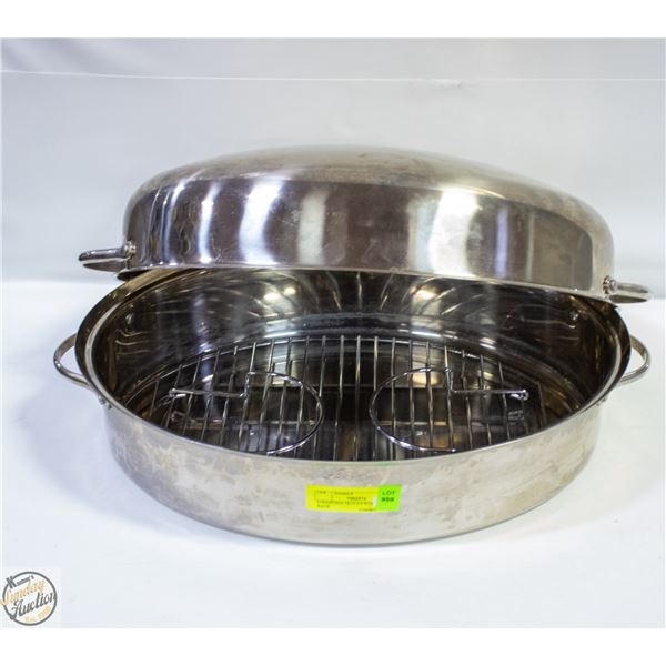 LOGOSTINA 18/10 S/S ROASTER W/ RACK