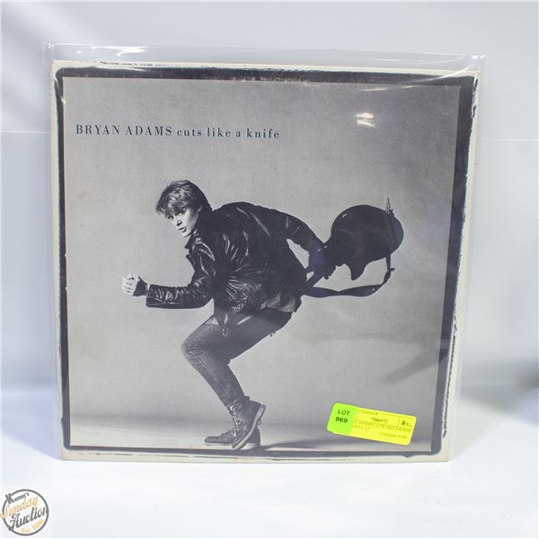 BRYAN ADAMS CUTS LIKE A KNIFE 1983 VINYL LP