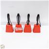 Image 1 : COLLECTION OF 4 COWBELLS