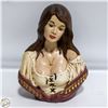Image 1 : VINTAGE 1977 CERAMIC PIRATE WENCH 12”