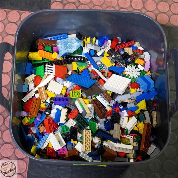 LARGE TUB FULL OF LEGO