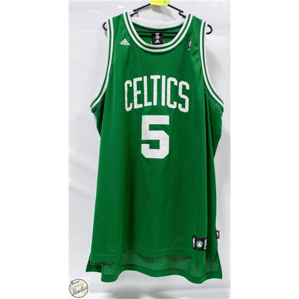 ADIDAS BOSTON CELTICS GARNETT #5 JERSEY SZ XXL