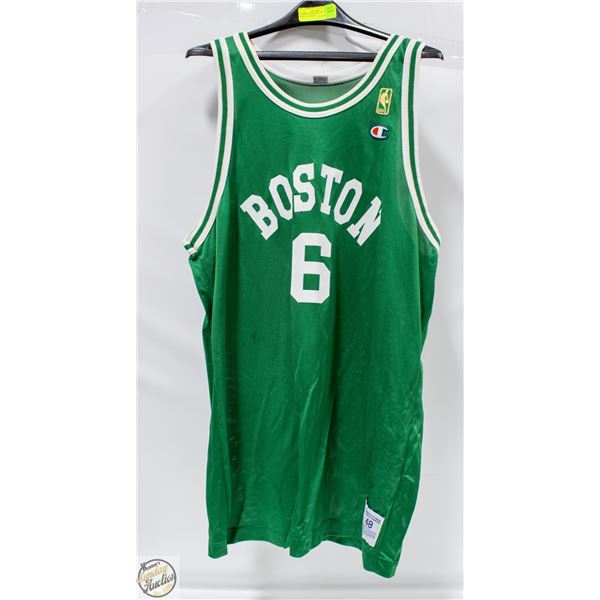 CHAMPION NVBA BOSTON CELTICS RUSSEL #6 JERSEY