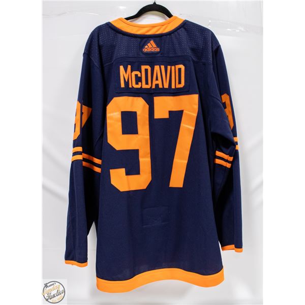 ADIDAS CLIMALITE CONNOR MCDAVID #97 JERSEY SIZE 60