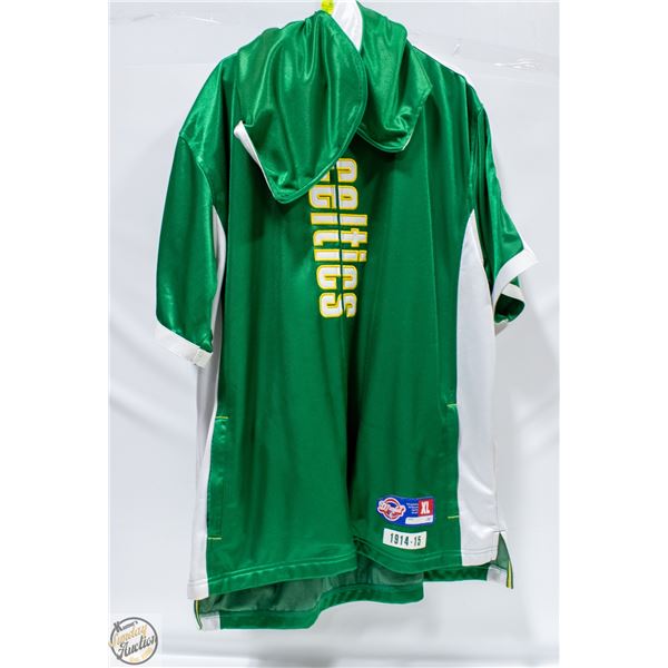 REEBOK BOSTON CELTICS MENS NBA JACKET 1914-15 SZXL