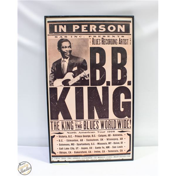 FRAMED "1999 IN PERSON SAS INC PRESENTS