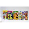 Image 1 : 5 HASBRO SEALED COLLECTABLE FIGURINES