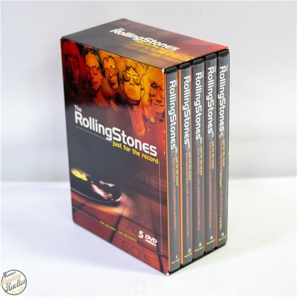 THE ROLLING STONES BOX SET JUST FOR THE RECORD