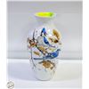 Image 1 : KAISER W GERMANY PORCELAIN VASE W/ BLUEJAYS