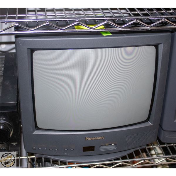 PANASONIC 13 INCH CRT TV W/ REMOTE