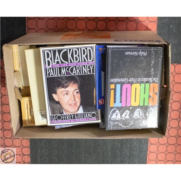 BOX OF ESTATE BOOKS ASSORTED