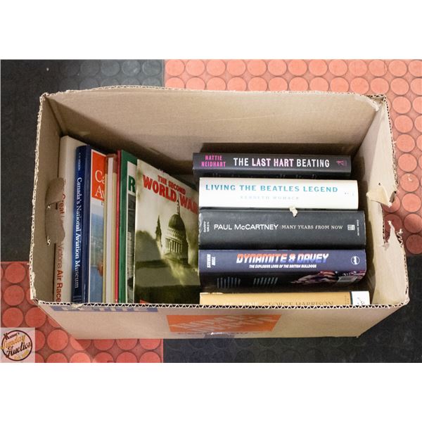 BOX OF ESTATE BOOKS ASSORTED