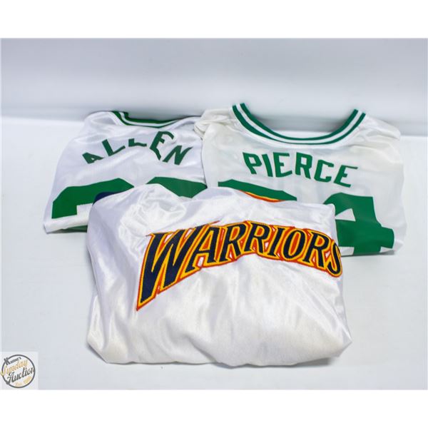 3 ESTATE BASKETBALL STYLE JERSEYS USED