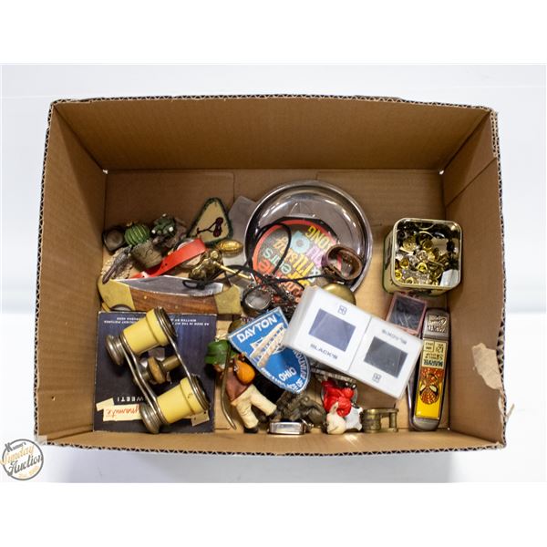 ESTATE MISC INCLUDING SMALLS + 2 STAINLESS