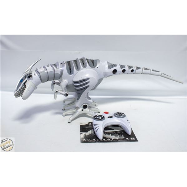 ROBO-RAPTOR RC DINOSAUR WITH REMOTE