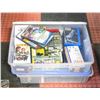 Image 1 : 2 TOTES FILLED W/VHS MOVIES ASSORTED