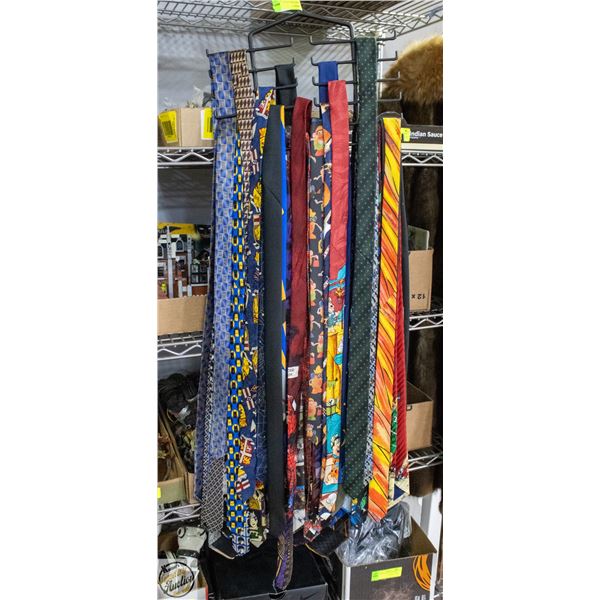 LOT OF COLLECTIBLE NECK TIES