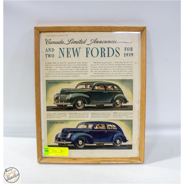 FRAMED MACLEANS MAGAZINE