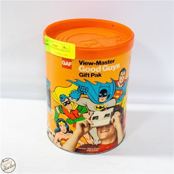 1975 GAF VIEW MASTER GOOD GUYS GIFT PK IN