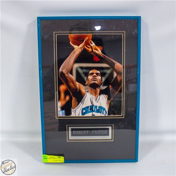 FRAMED ROBERT PARISH 12" X 17"