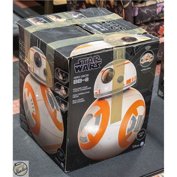 STARWARS HERO DROID BB-8 WITH BOX + QUICK