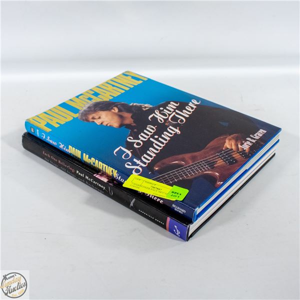 2 HARDCOVER PAUL MCCARTNEY COFFEE