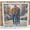 Image 1 : FRAMED BOB DYLAN "THE FREEWHEELIN" 18" X 18"
