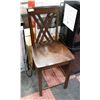 Image 2 : SOLID WOOD BAR HEIGHT CHAIR