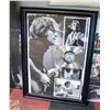 Image 1 : FRAMED JOHN LENNON COLLAGE INCLUDES VINYL