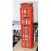 Image 1 : TELEPHONE BOOTH CD HOLDER WITH CONTENTS