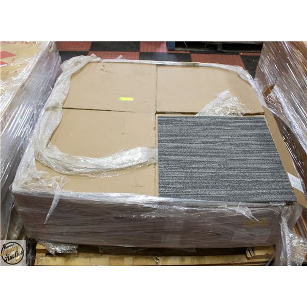 645.72 SF - LOT OF LIGHT CARPET TILES (YAMUNA)